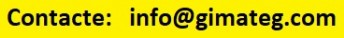 email contacto de gimateg
