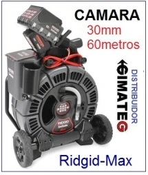 camara inspeccion tubos ridgid max gimateg