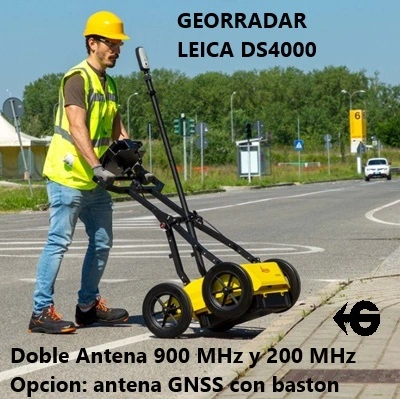 georadar DS2000 opcion GPS consulte a gimateg