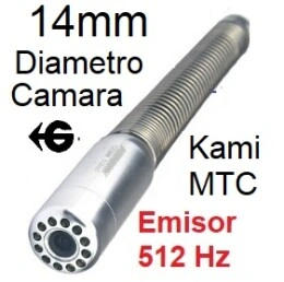 camara diametro 12 ó 14mm x 30 metros para tubos ForG GimateG