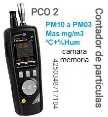 calidad aire , contador particulas gimateg