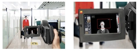 camara deteccion a distancia de personas con fiebre testo gimateg