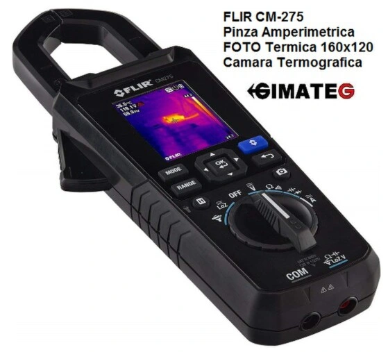 pinza amperimetrica con camara termografica Flir CM275 GimateG
