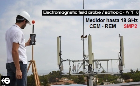 venta alquiler medidor CEM REM radiaciones alta  frequencia smp2 gimateg