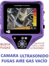 busca  fugas  aire y gas por ultrasonido LEAKshooter GimateG