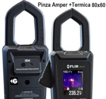 ir a termografica 80x60 con pinza amperimetrica gimateg distribuidor flir CM174