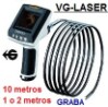 videoscopio 10 metros semirigido graba en SD LASER GimateG