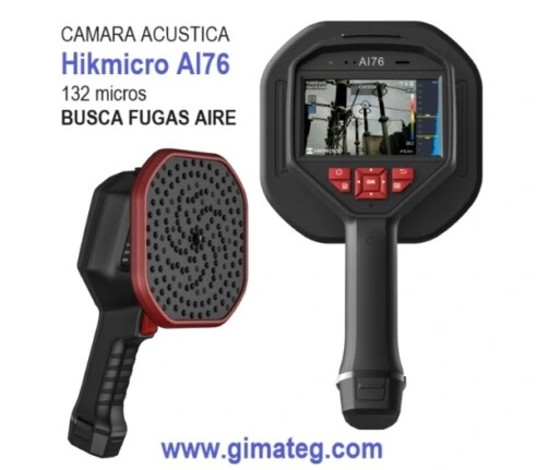 alquiler venta Camara acustica industrial HK AI56 fugas aire o arco electrico