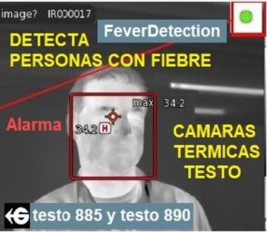 gimateg termografia alarma personas con fiebre