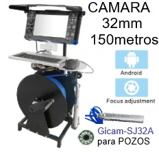 camara inspeccion tuberias induccion cable vCamMX GimateG