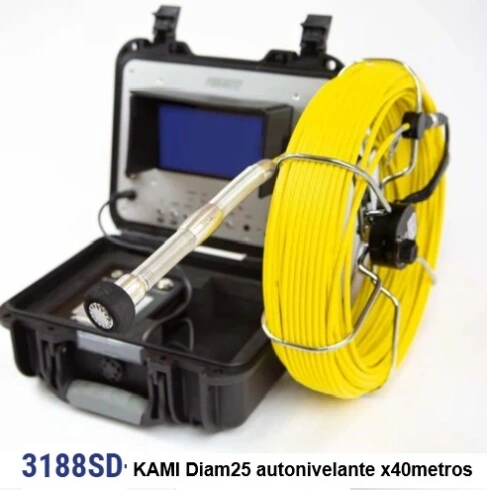 camara diametro 12 ó 14mm x 30 metros para tubos ForG GimateG