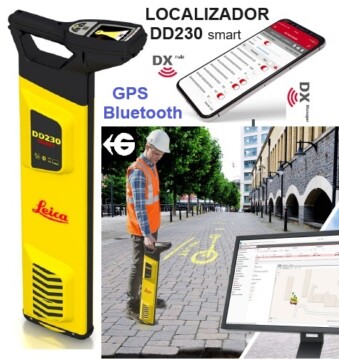 Localizador Leica DD175 y transmisor DA175 gimateg