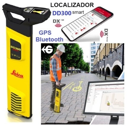 Localizador leica dd230 gps bluetooth y transmisor DA230 gimateg
