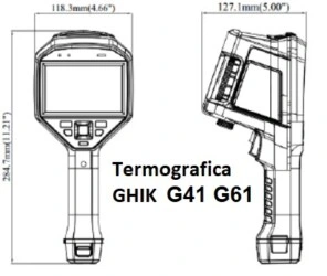 termografica hikmicro G31 G41 G61 industria medicina edificios gimateg