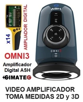 amplificador microscopio omni3 ASH gimateg