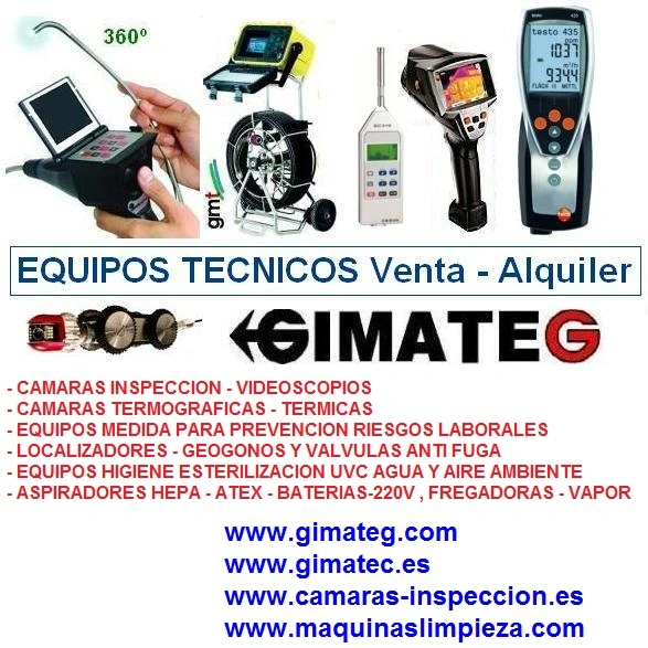 gimateg ofrece alquiler completa gama instrumentos medida