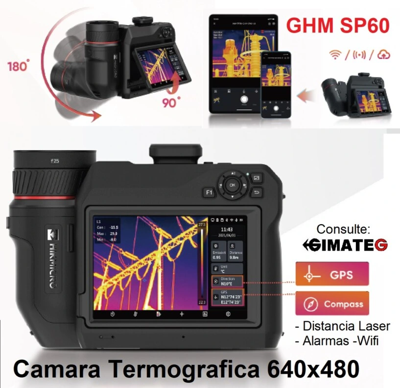 camaras termograficas pro HIKmicro SP60 gimateg