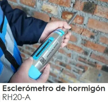 visualizacion barras en pared hormigon proceq PM8000 gimateg