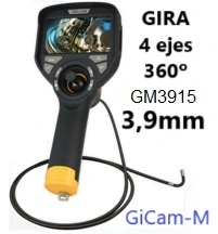 videoscopio 3,9mm con pantalla intercambiable GiCam-M GimateG